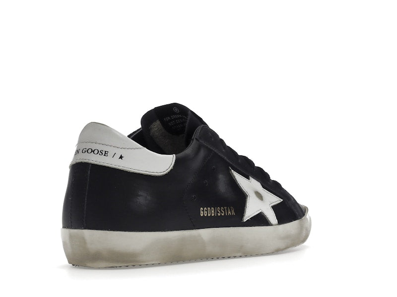 Golden Goose Super-Star Black White Leather (Women's)