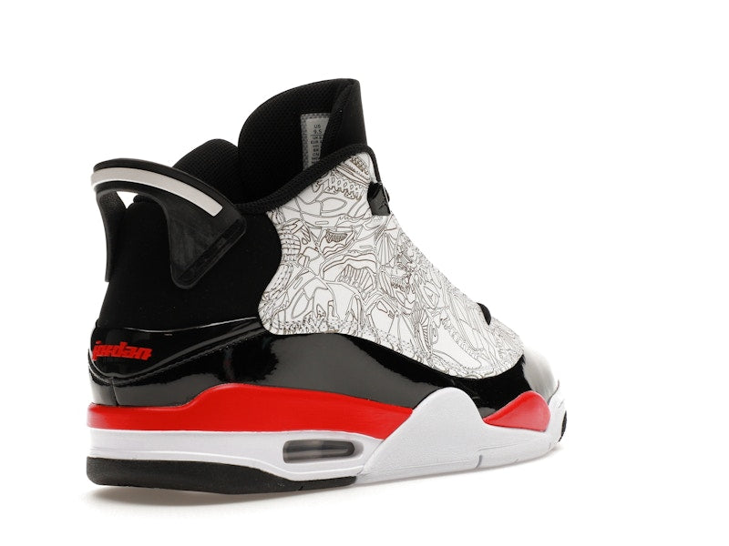 Jordan Dub Zero Fire Red