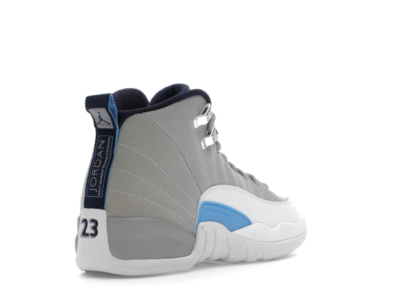 Jordan 12 Retro Grey University Blue (GS)