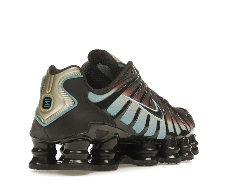 Nike Shox TL Velvet Brown Denim Turquoise (Women's)