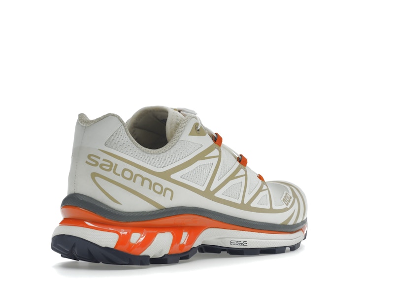 Salomon XT-6 Bleached Sand Red Orange