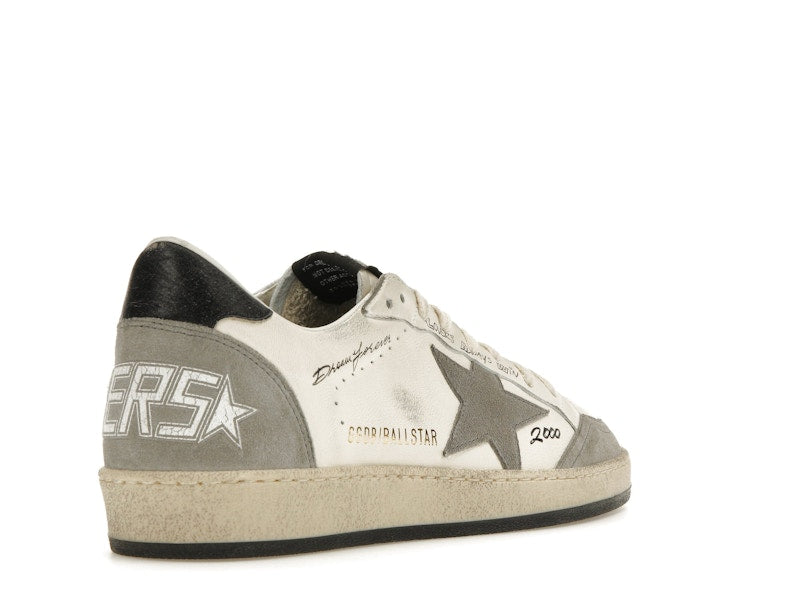 Golden Goose Ball-Star Low Dream Forever White Grey
