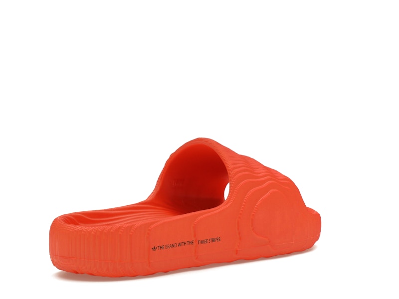 adidas Adilette 22 Slides Orange Core Black