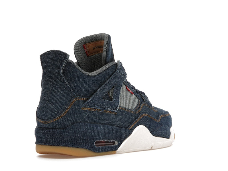 Jordan 4 Retro Levi's Denim (Tag with Levi's Logo)