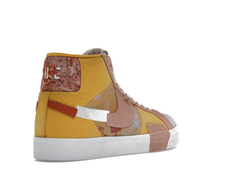 Nike SB Zoom Blazer Mid Premium Floral Paisley Sanded Gold