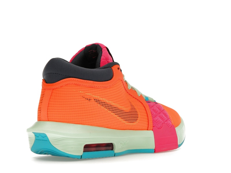 Nike LeBron Witness 8 Total Orange Laser Fuchsia