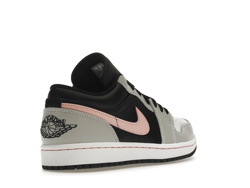 Jordan 1 Low Black Grey Pink