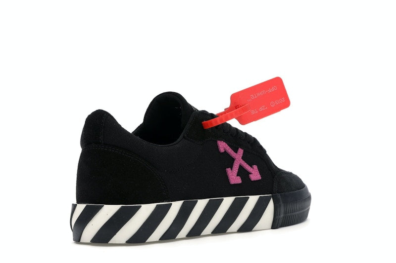 OFF-WHITE Vulc Low Black Fuchsia