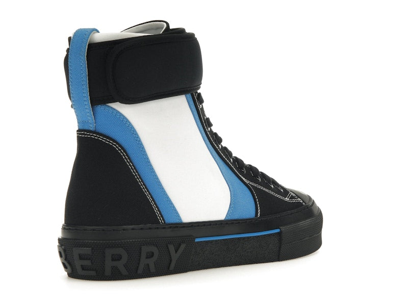 Burberry Sub High-Top Laced-Up Trainer Black Blue White
