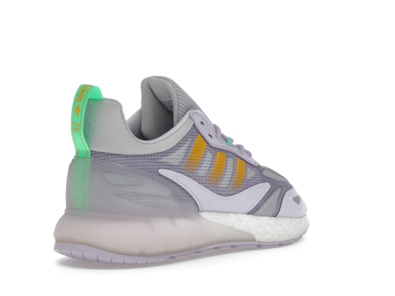 adidas ZX 2K Boost 2.0 Purple Tint Semi Solar Gold Matte Silver (Women's)