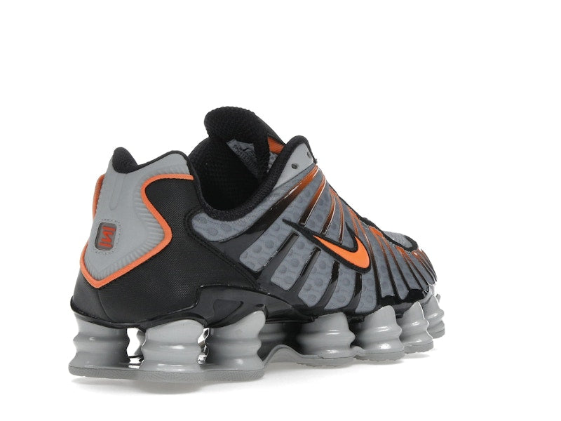 Nike Shox TL Light Smoke Grey Black Bright Mandarin