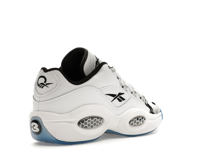 Reebok Question Low White Black Toe