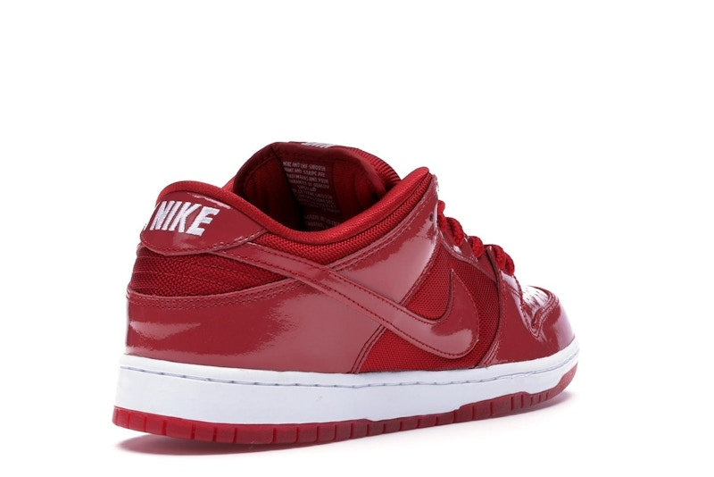 Nike SB Dunk Low Red Patent Leather