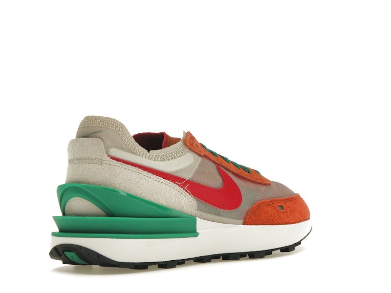Nike Waffle One Burnt Sunrise Light Orewood Brown Malachite Mystic Hibiscus (Women's)