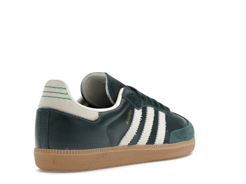 adidas Samba OG Shadow Green Cream White Gold Metallic
