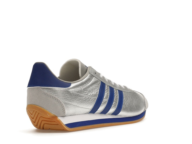 adidas Country OG Matte Silver Bright Blue Cloud White