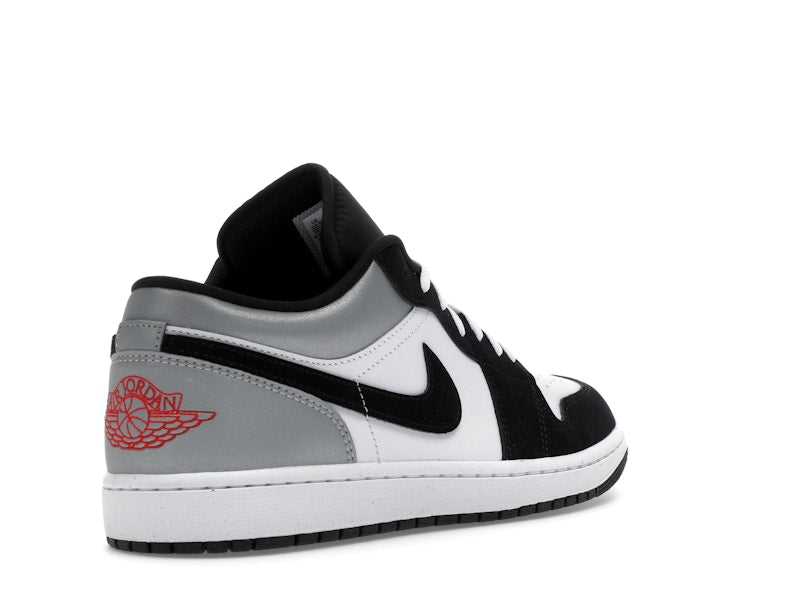 Jordan 1 Low SE White Fire Red Black Matte Silver