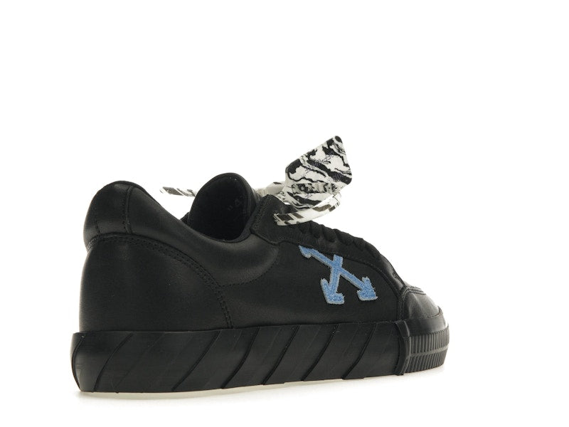 OFF-WHITE Vulc Low Black/Blue Leather SS21