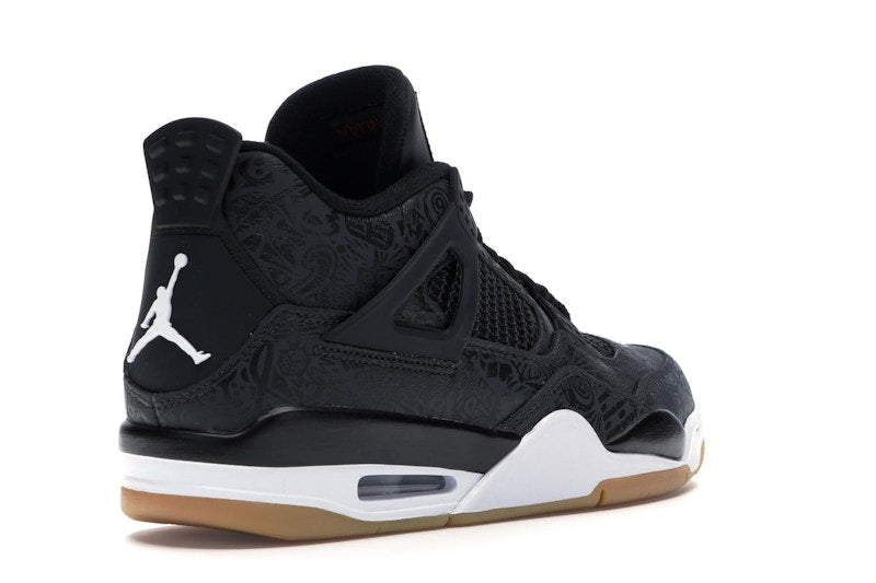 Jordan 4 Retro Laser Black Gum