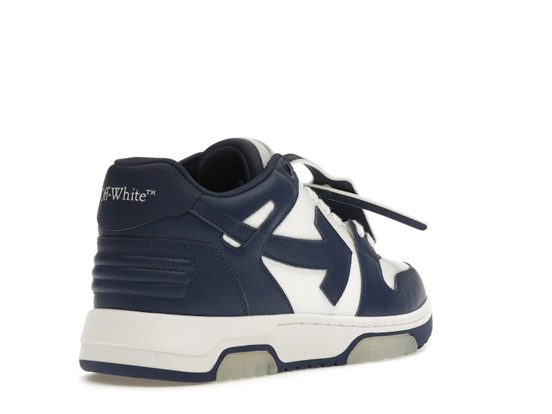 OFF-WHITE Out Of Office OOO Low Tops White Royal Blue