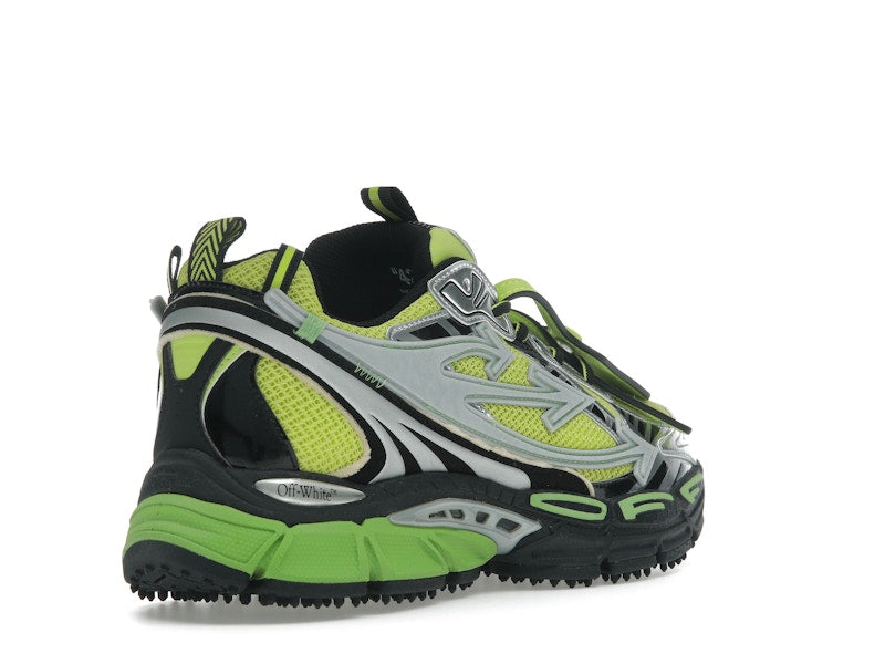 OFF-WHITE Be Right Back Silver Green Fluo