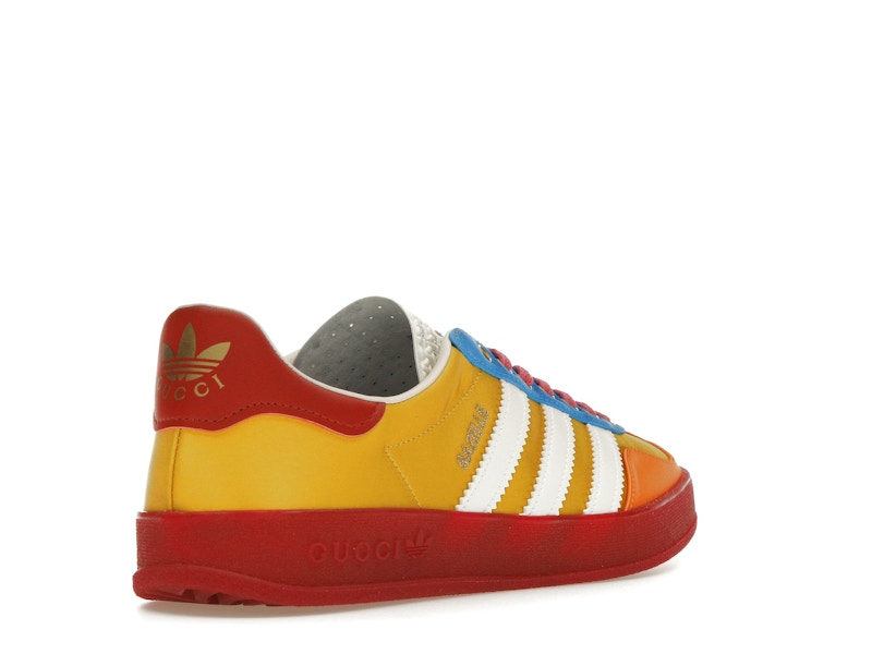 adidas x Gucci Gazelle Yellow White Red (Women's)