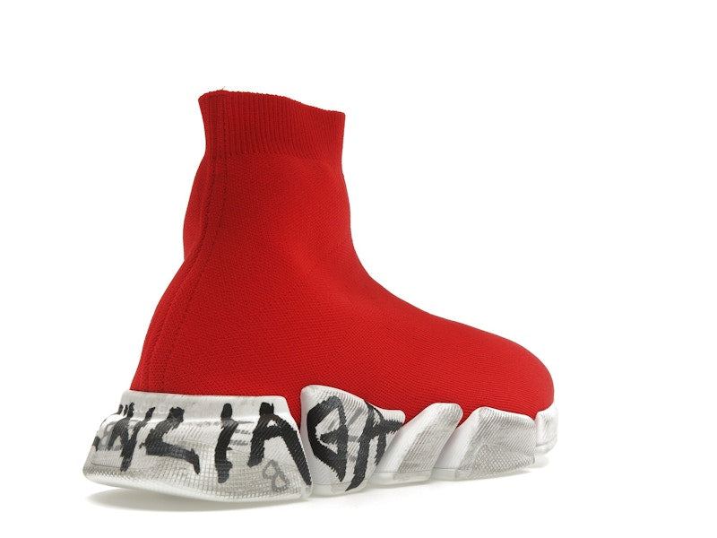 Balenciaga Speed 2.0 Graffiti Red White