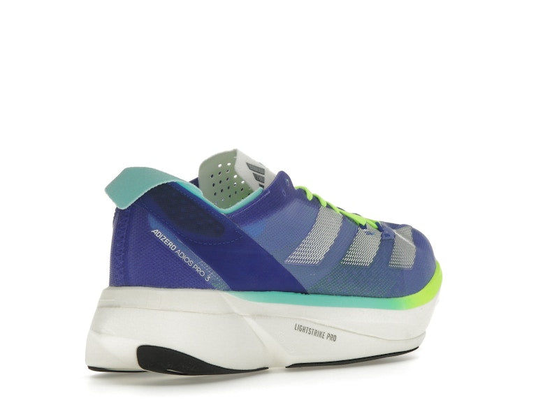 adidas Adizero Adios Pro 3 Cobalt Blue Zero Metalic Lucid Lemon