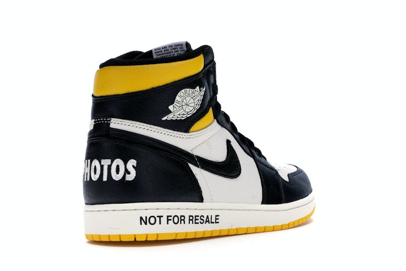 Jordan 1 Retro High Not for Resale Varsity Maize