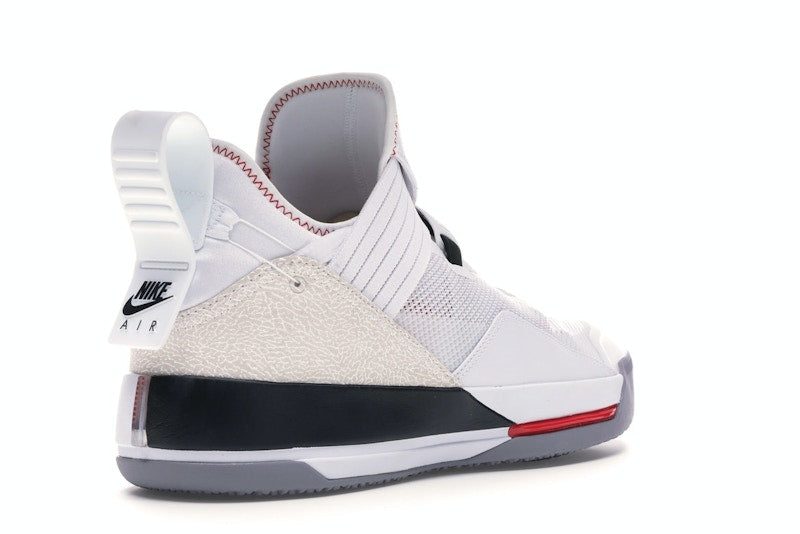 Jordan XXXIII SE White Gym Red Black