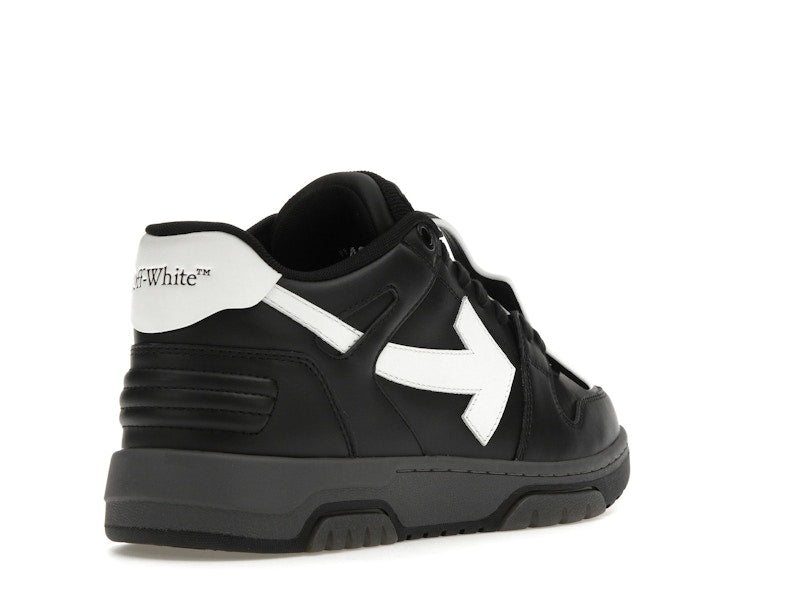 OFF-WHITE Out Of Office OOO Low Tops Black Grey White FW23
