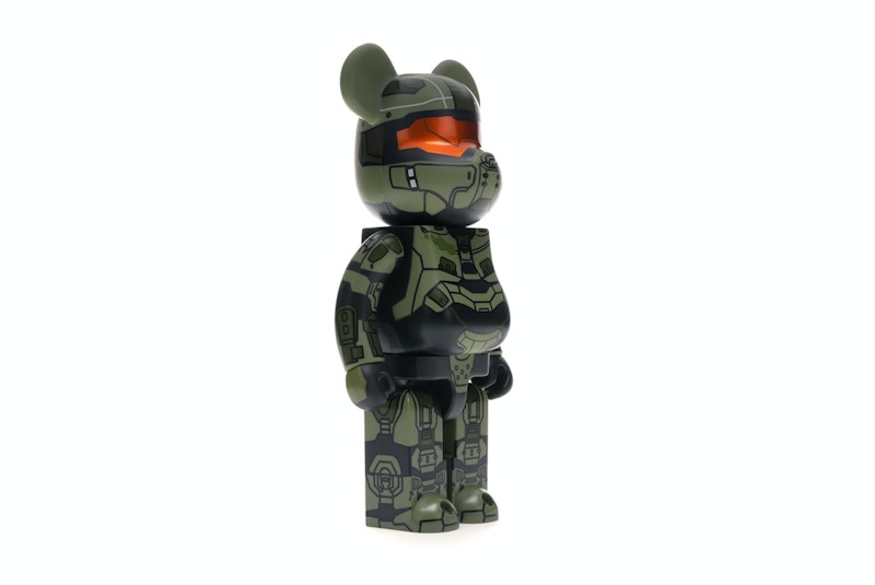 Bearbrick Halo Master Chief 400% Green