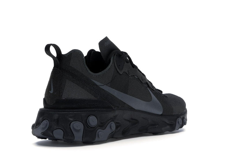 Nike React Element 55 Triple Black