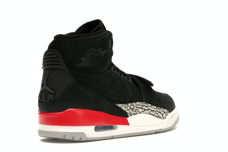 Jordan Legacy 312 Black Fire Red
