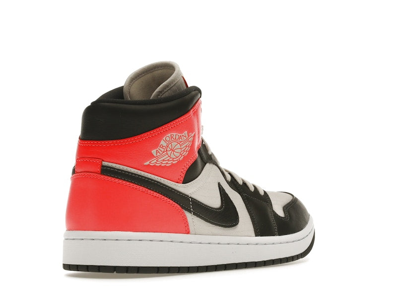 Jordan 1 Mid Newsprint Light Orewood Brown (Women's)
