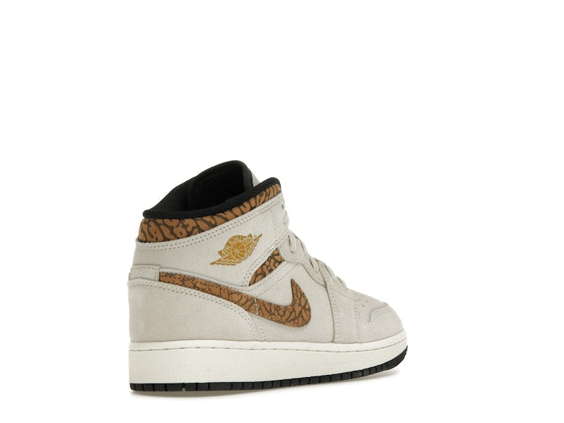Jordan 1 Mid SE Brown Elephant (GS)