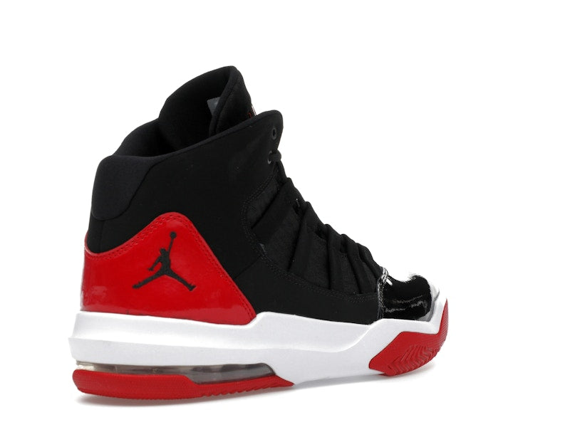 Jordan Max Aura Black Red Patent