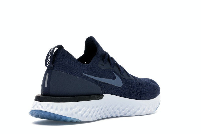 Nike Epic React Flyknit College Navy Diffused Blue