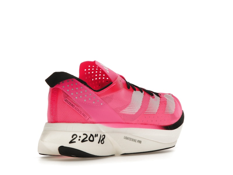 adidas Adizero Adios Pro 3 Lucid Pink Cloud White