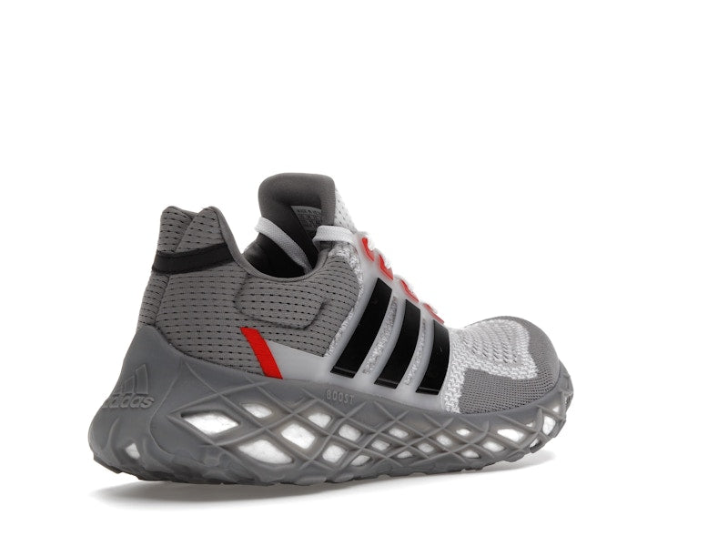 adidas Ultra Boost Web DNA Grey Vivid Red