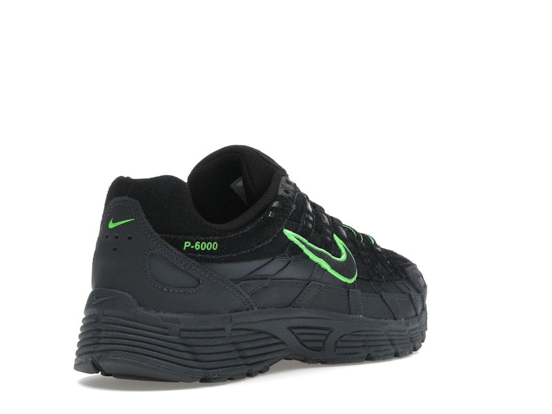 Nike P-6000 PRM Black Green Strike