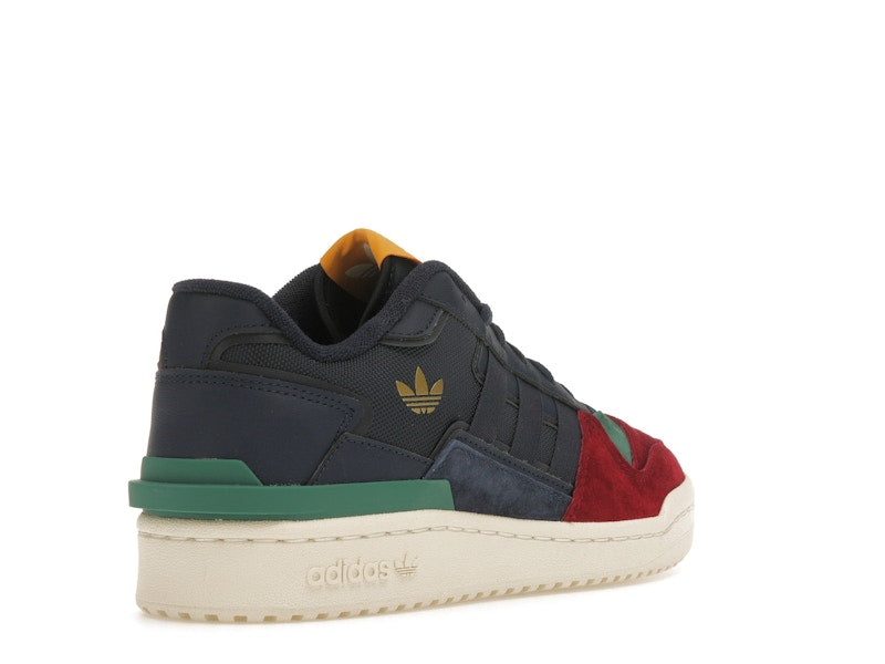 adidas Forum Exhibit Low 2.0 Collegiate Navy Burgundy Green