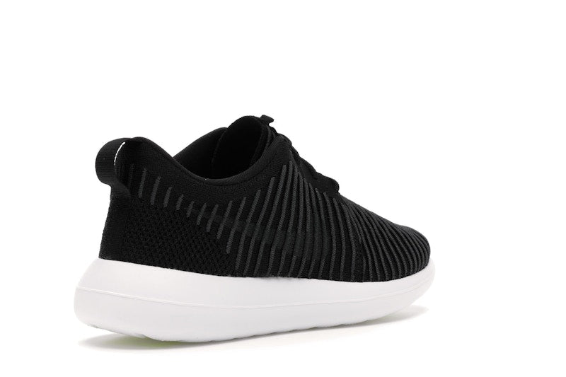 Nike Roshe Two Flyknit Black/Dark Grey-White-Volt
