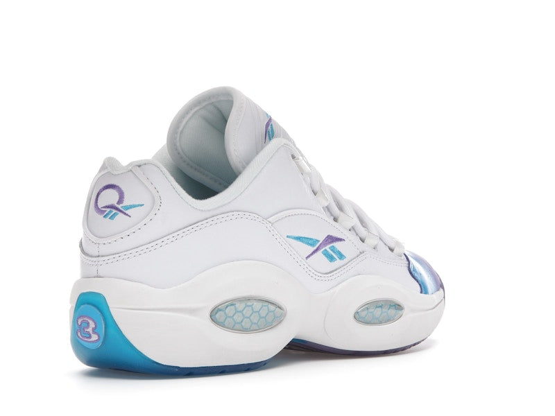 Reebok Question Low Radiant Aqua Hyper Purple