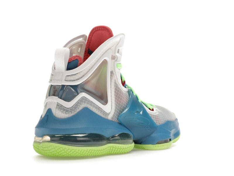 Nike LeBron 19 Dutch Blue Lime Glow (GS)