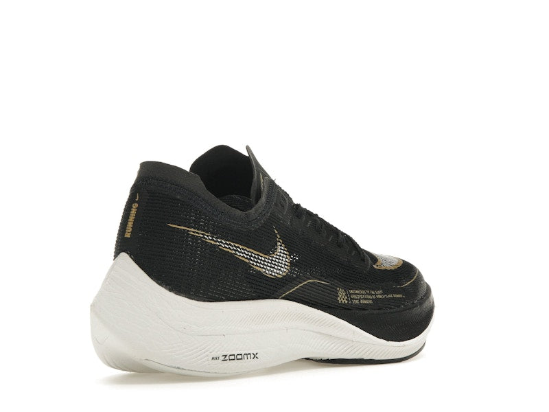 Nike ZoomX Vaporfly Next% 2 Black Metallic Gold Coin (Women's)