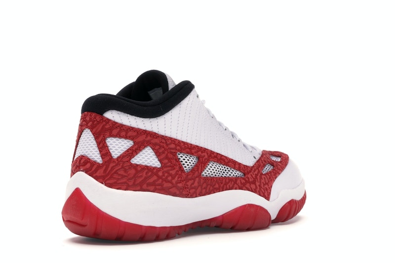 Jordan 11 Retro Low IE White Gym Red