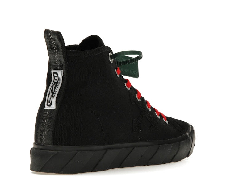 OFF-WHITE Vulcanized Hi Canvas Black Red