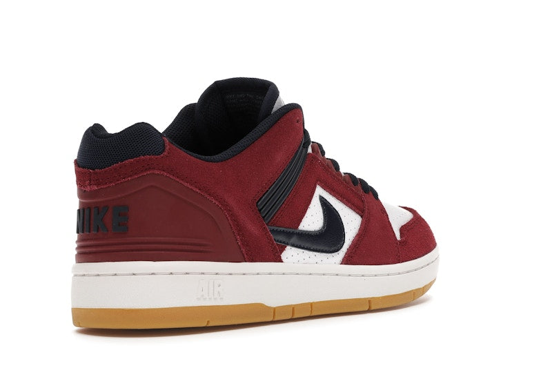 Nike SB Air Force 2 Low Team Red Obsidian