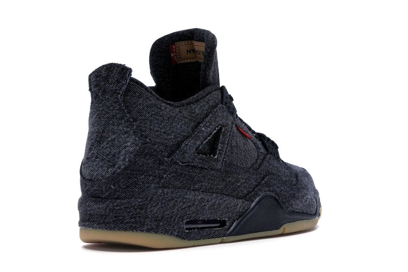 Jordan 4 Retro Levi's Black (Blank Tag)